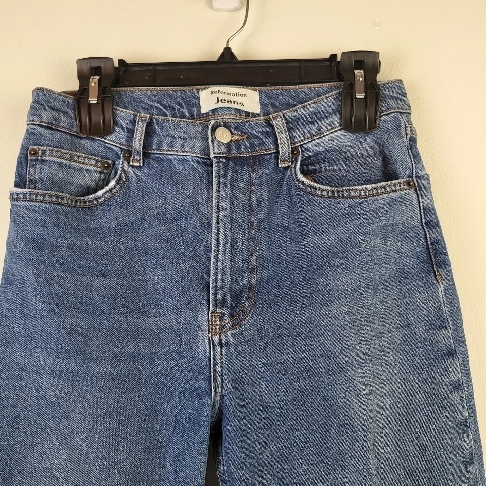 Reformation High And Skinny Jeans in Syracuse Wash Size 29